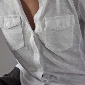 James Perse White Blouse